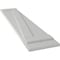 Ekena Millwork True Fit PVC Two Board Joined Board-n-Batten Shutters w/Z-Bar, Hailstorm Gray , 10 3/4W x 28H, PR TFP102BBF11X028ST - alternate 2